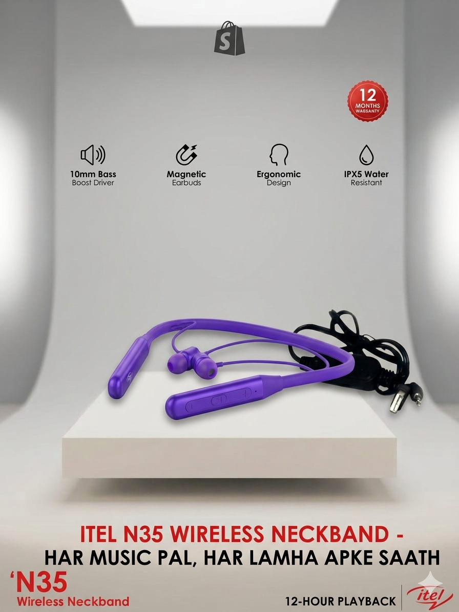 Itel N35 Wireless Neckband