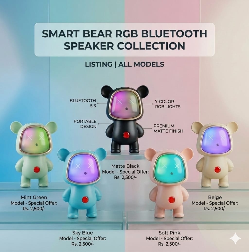 HB Bear Sound Premium Blutooth Speaker